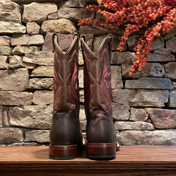 Shyanne Frankie Western Square Toe Women’s Boots. - Picture 4 of 5